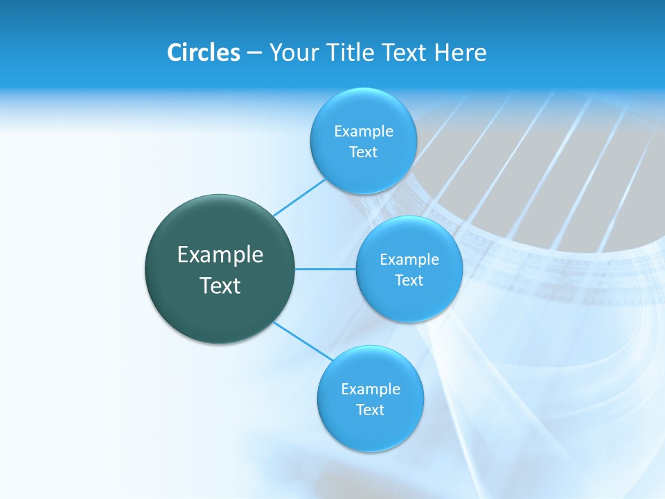 Backdrop Background Blue PowerPoint Template