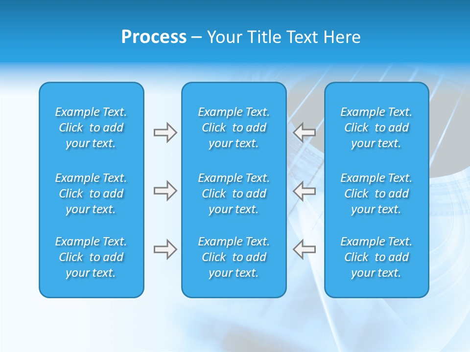 Backdrop Background Blue PowerPoint Template