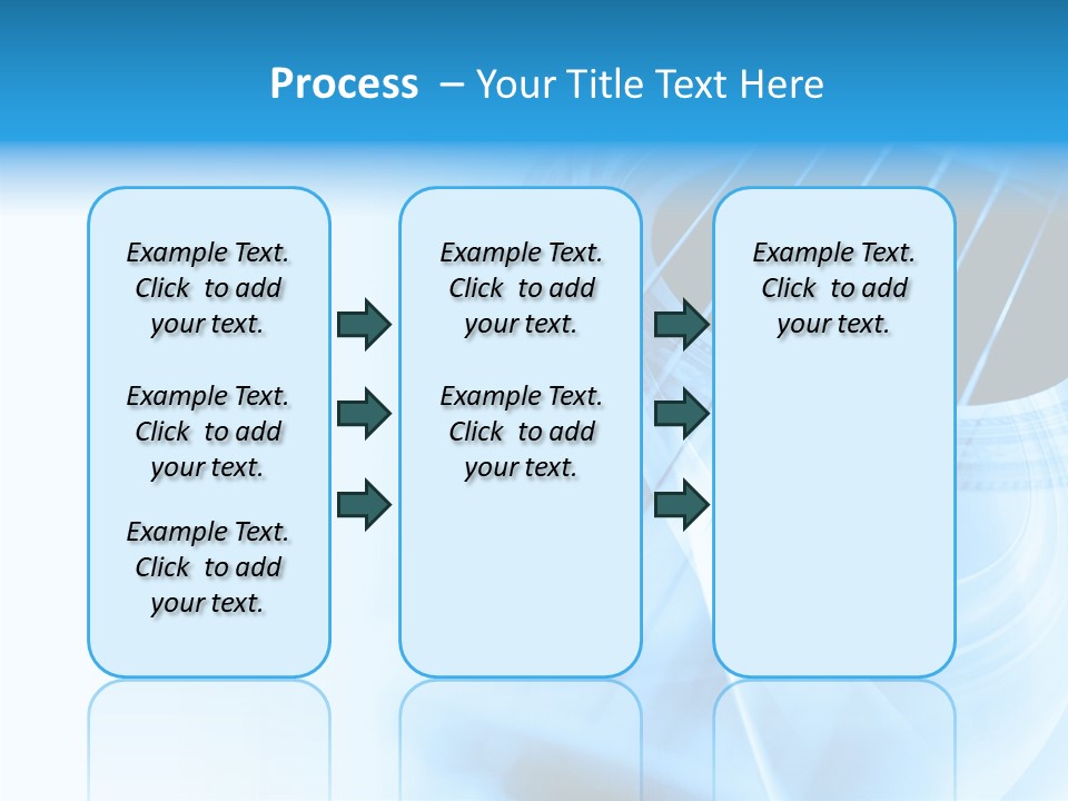 Backdrop Background Blue PowerPoint Template
