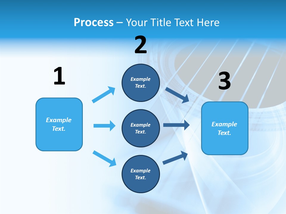 Backdrop Background Blue PowerPoint Template