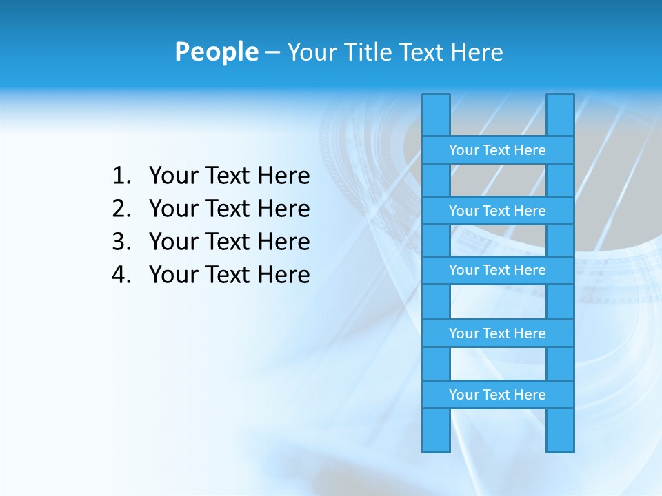 Backdrop Background Blue PowerPoint Template