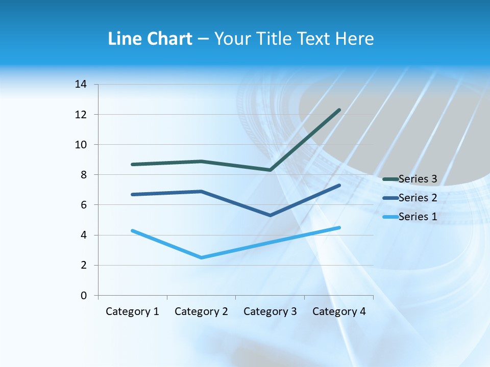 Backdrop Background Blue PowerPoint Template