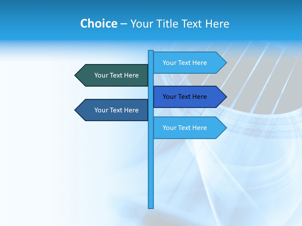 Backdrop Background Blue PowerPoint Template