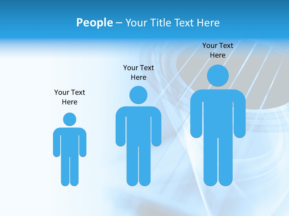 Backdrop Background Blue PowerPoint Template