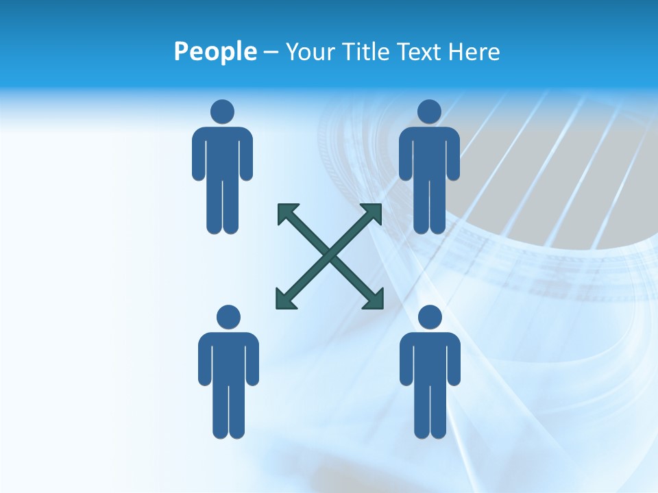 Backdrop Background Blue PowerPoint Template