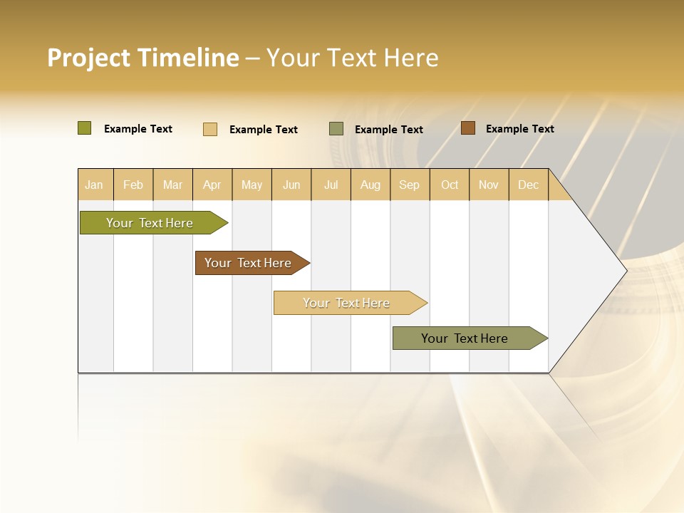 Guitar Water Digital PowerPoint Template