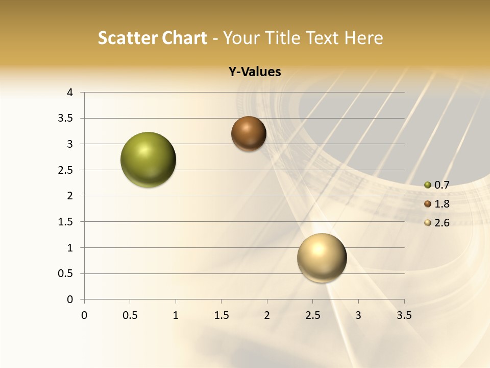 Guitar Water Digital PowerPoint Template