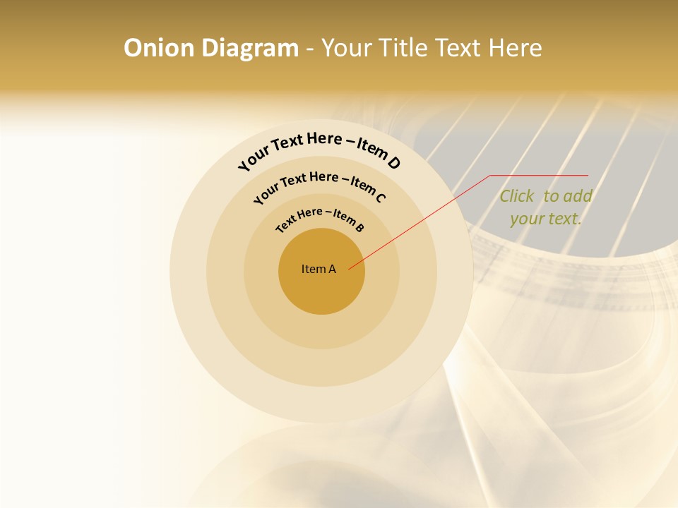 Guitar Water Digital PowerPoint Template