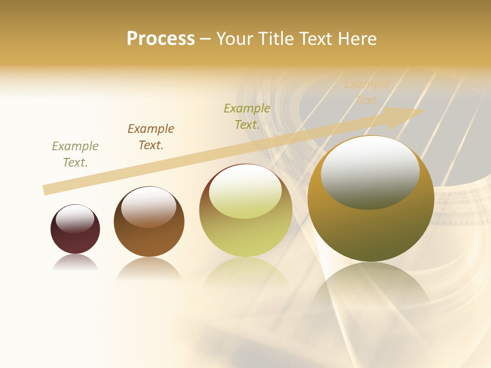 Guitar Water Digital PowerPoint Template