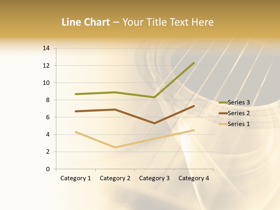 Guitar Water Digital PowerPoint Template