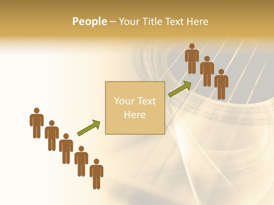 Guitar Water Digital PowerPoint Template