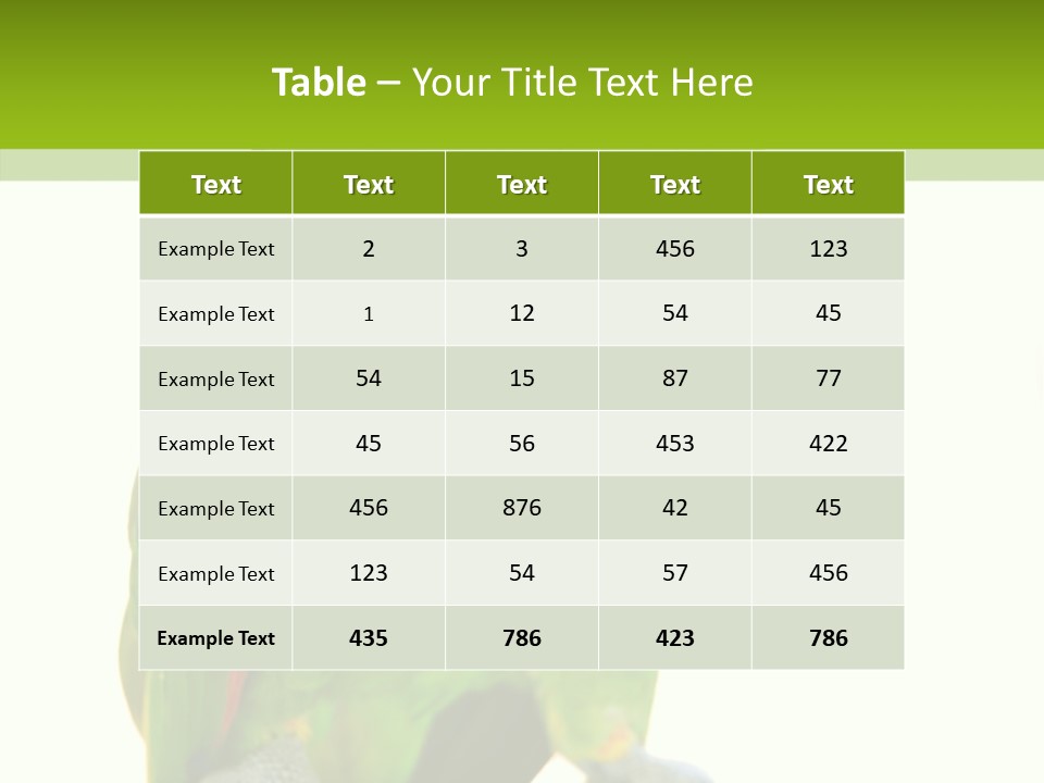 Ochrocephala Yellow Crowned Peru PowerPoint Template