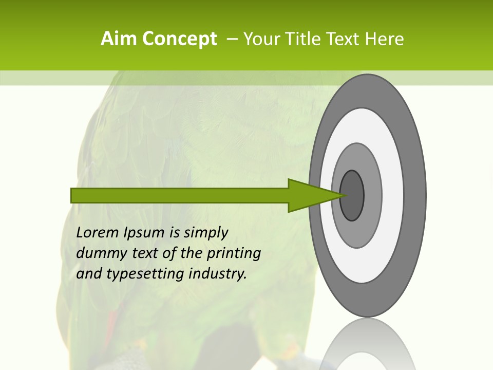 Ochrocephala Yellow Crowned Peru PowerPoint Template