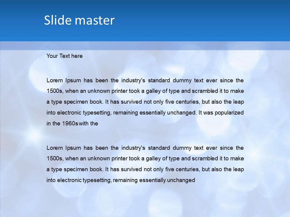 Light Celebrate Closeup PowerPoint Template