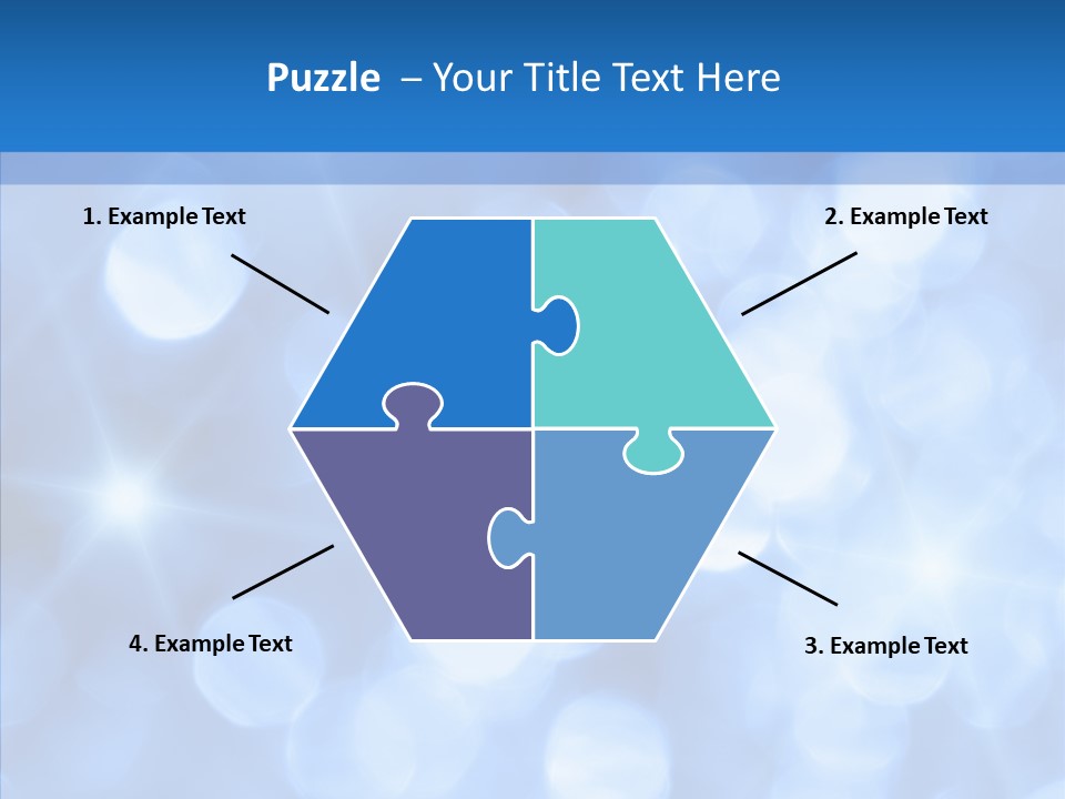 Light Celebrate Closeup PowerPoint Template