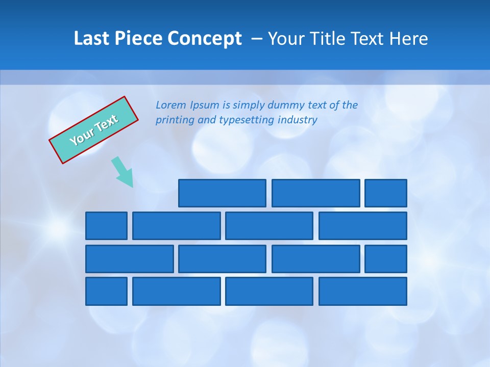 Light Celebrate Closeup PowerPoint Template