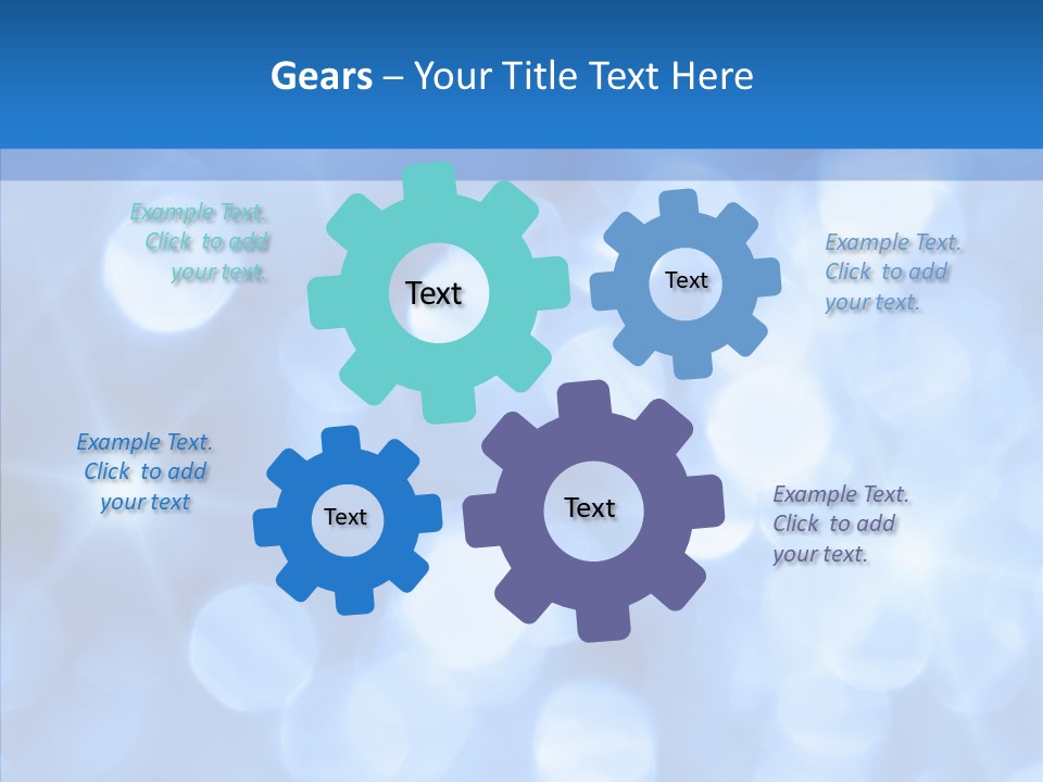 Light Celebrate Closeup PowerPoint Template