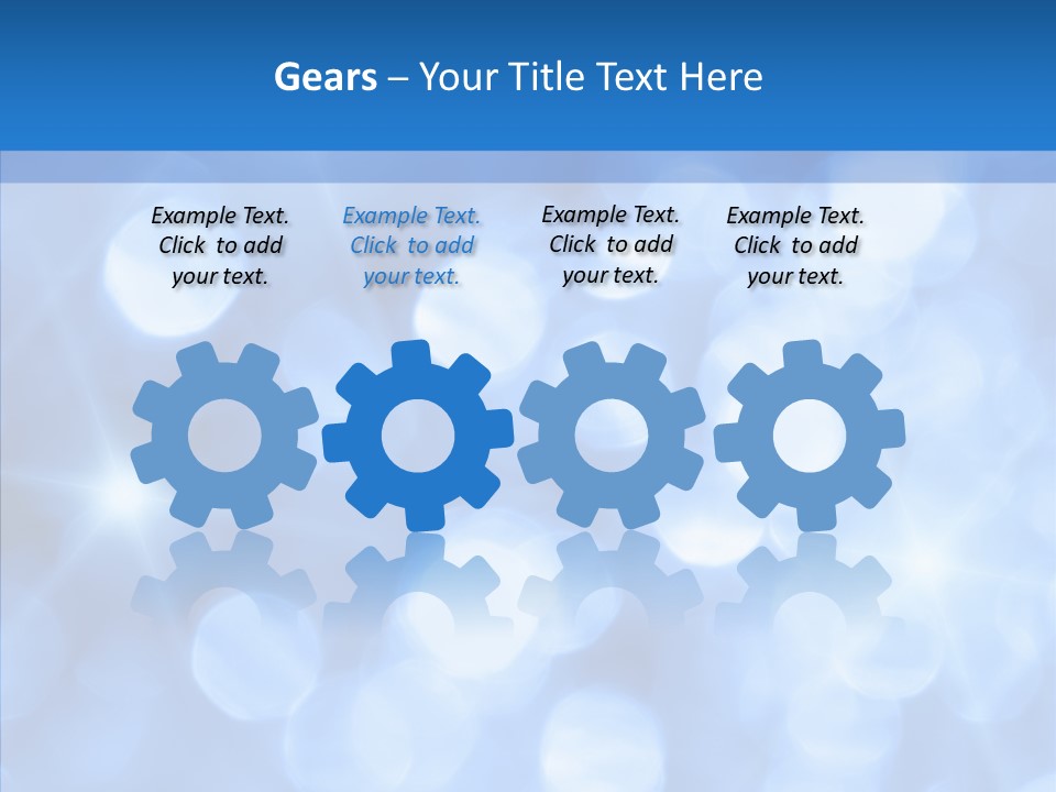 Light Celebrate Closeup PowerPoint Template