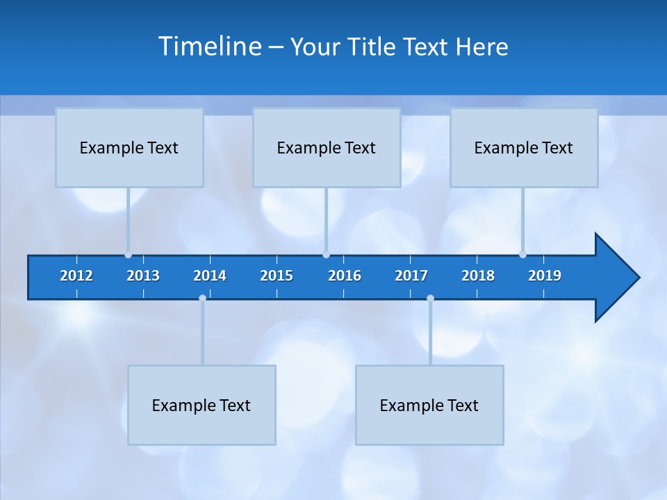 Light Celebrate Closeup PowerPoint Template