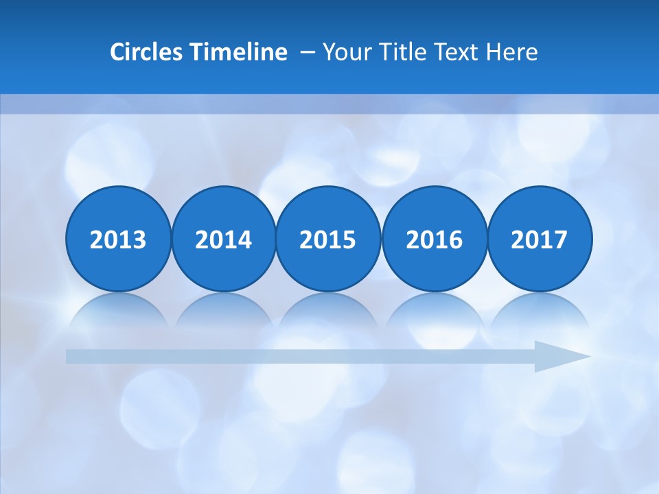 Light Celebrate Closeup PowerPoint Template