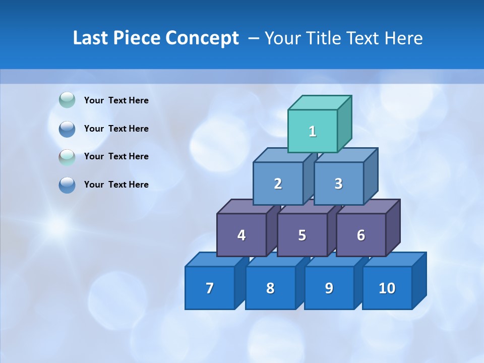 Light Celebrate Closeup PowerPoint Template