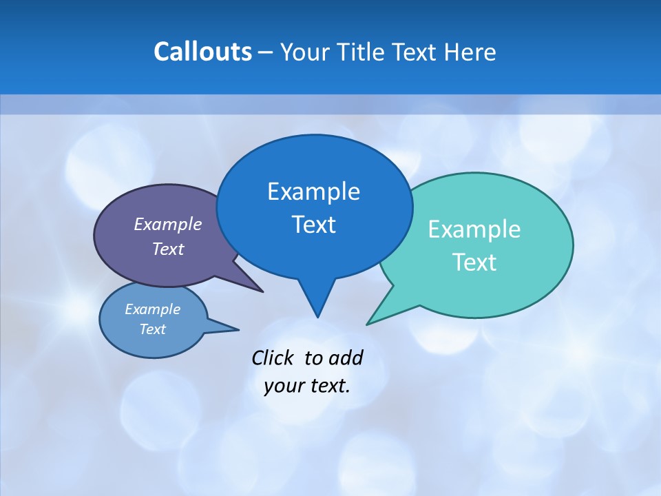 Light Celebrate Closeup PowerPoint Template