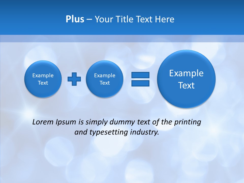 Light Celebrate Closeup PowerPoint Template