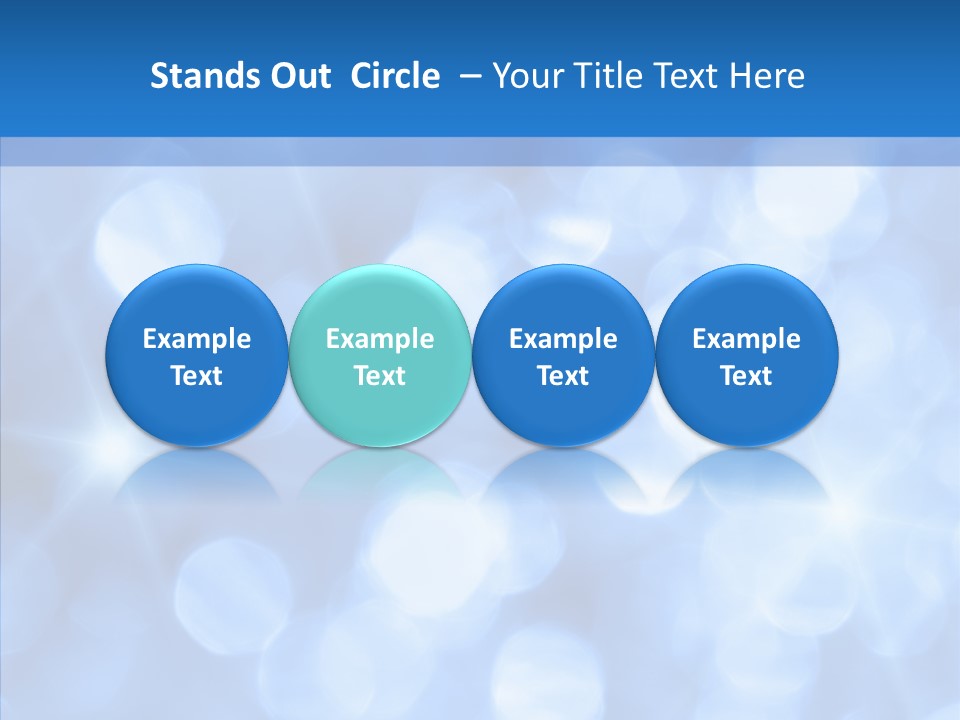 Light Celebrate Closeup PowerPoint Template