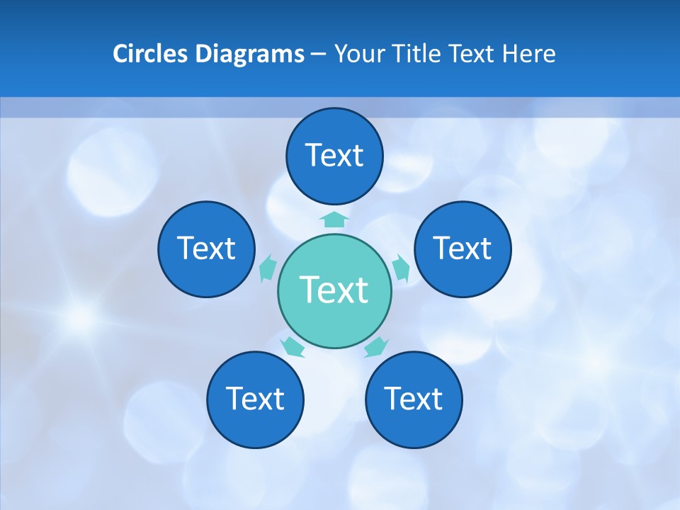 Light Celebrate Closeup PowerPoint Template