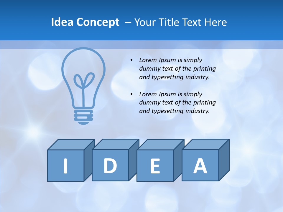 Light Celebrate Closeup PowerPoint Template