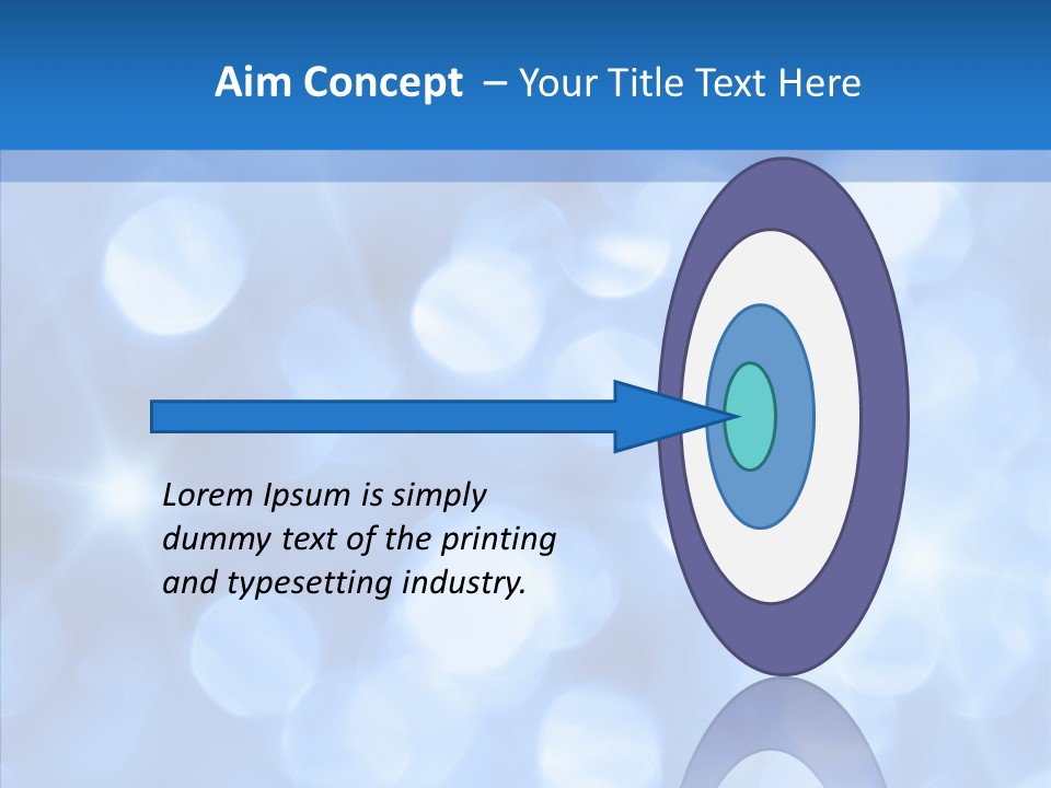 Light Celebrate Closeup PowerPoint Template