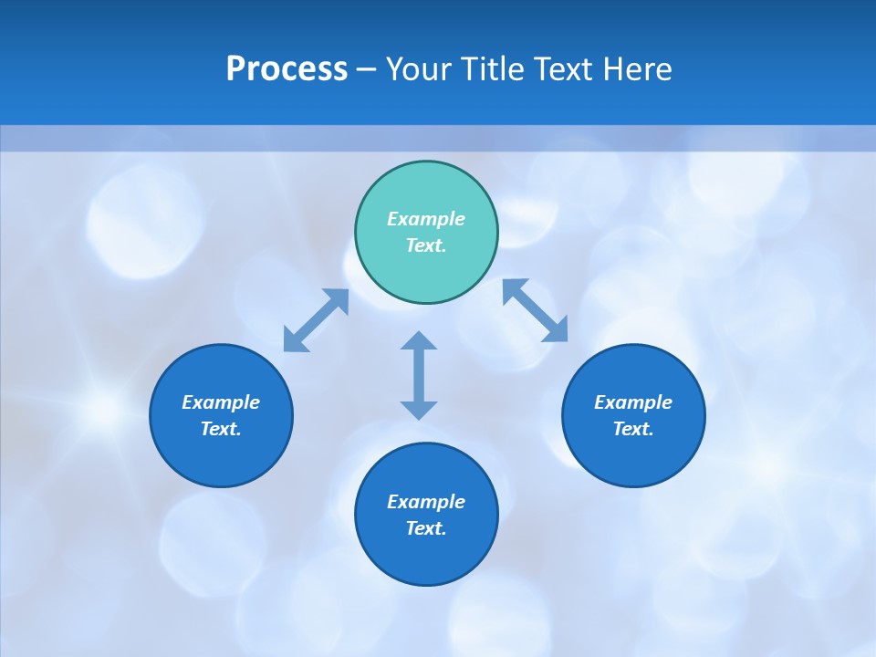 Light Celebrate Closeup PowerPoint Template