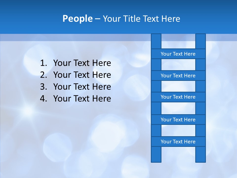 Light Celebrate Closeup PowerPoint Template