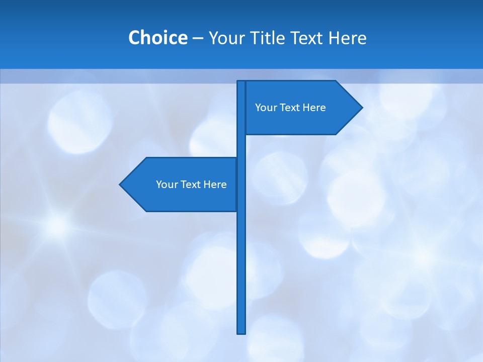 Light Celebrate Closeup PowerPoint Template