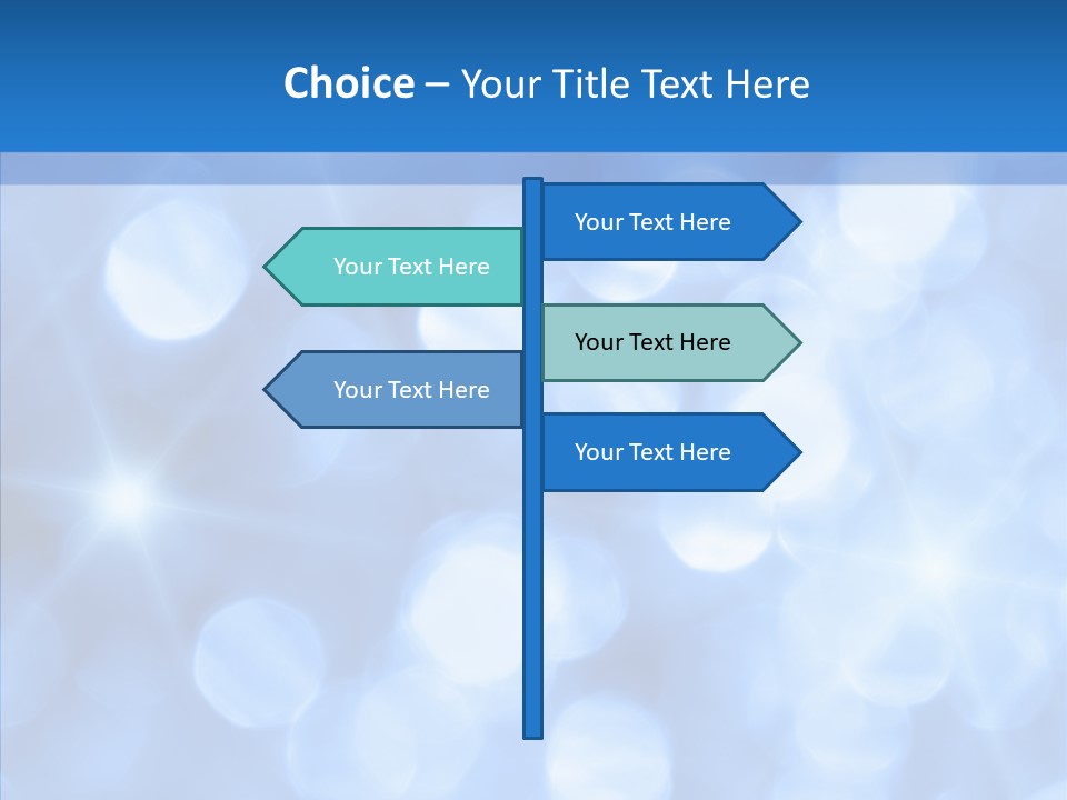 Light Celebrate Closeup PowerPoint Template