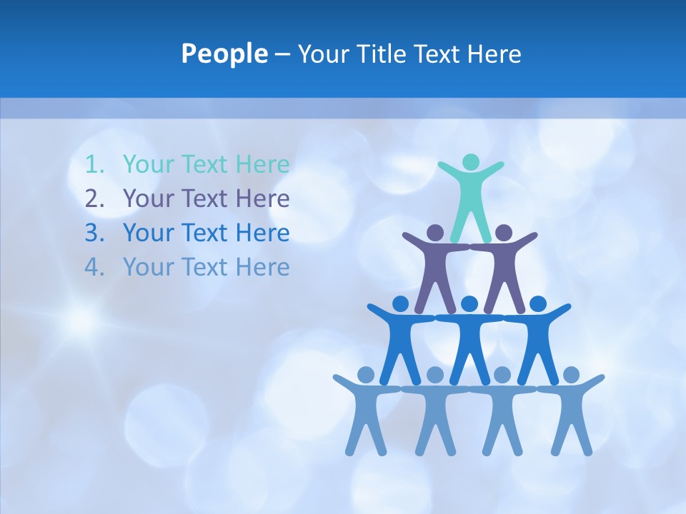 Light Celebrate Closeup PowerPoint Template