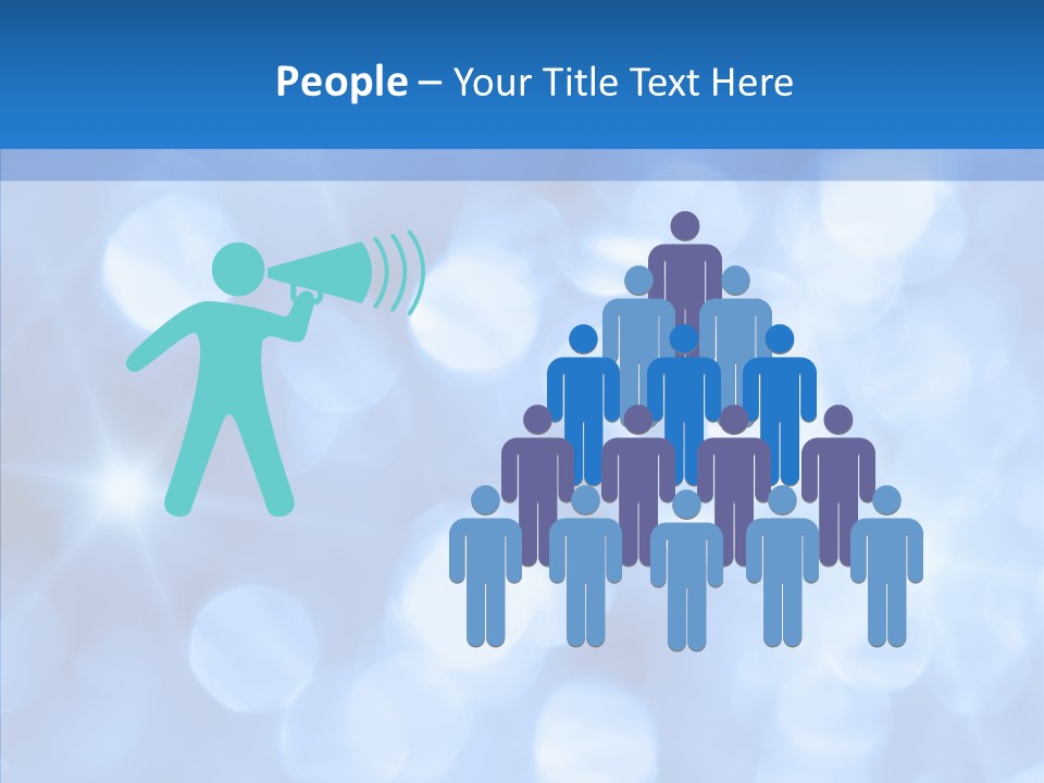 Light Celebrate Closeup PowerPoint Template