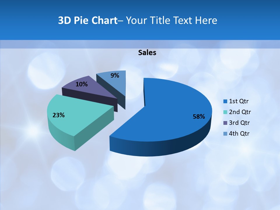 Light Celebrate Closeup PowerPoint Template