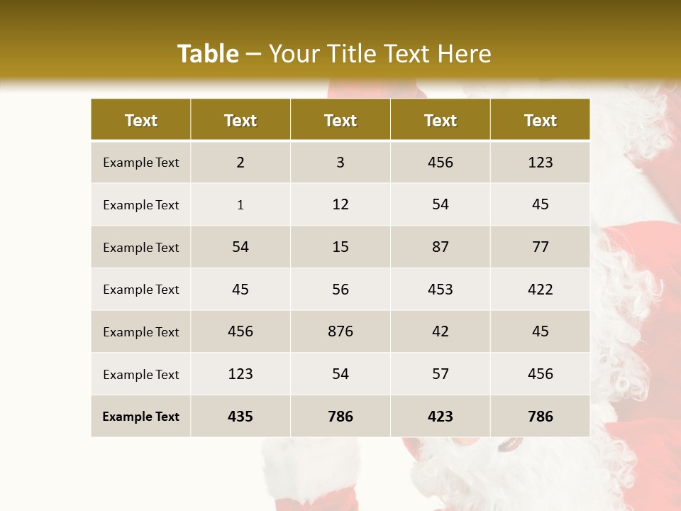 Decorate Holiday Christmas PowerPoint Template