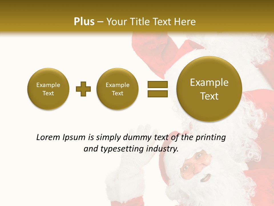 Decorate Holiday Christmas PowerPoint Template