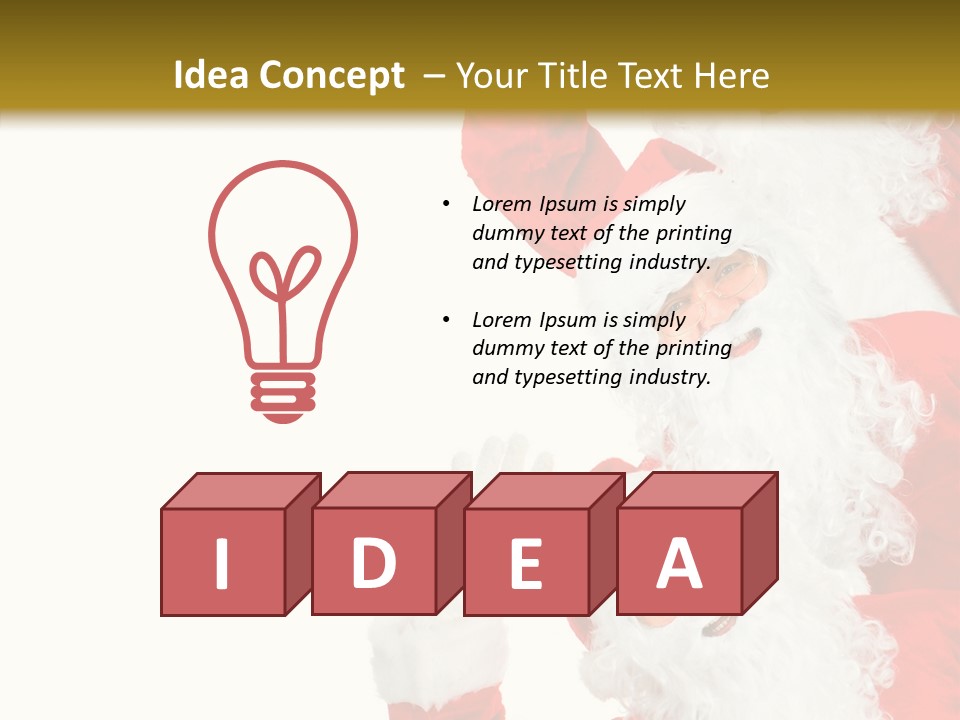 Decorate Holiday Christmas PowerPoint Template