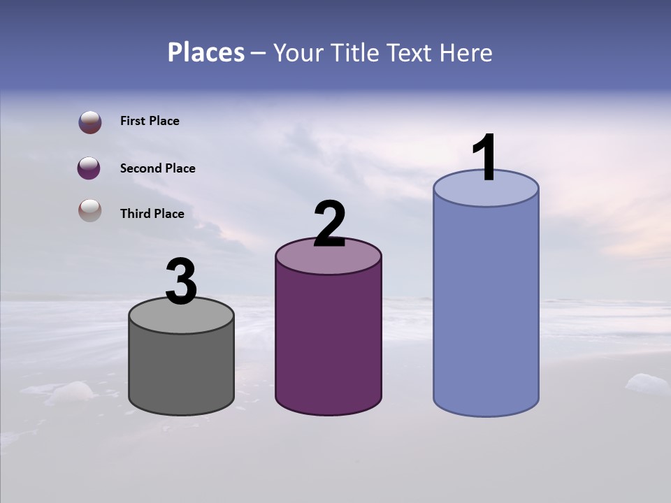 Shore Evening Color PowerPoint Template