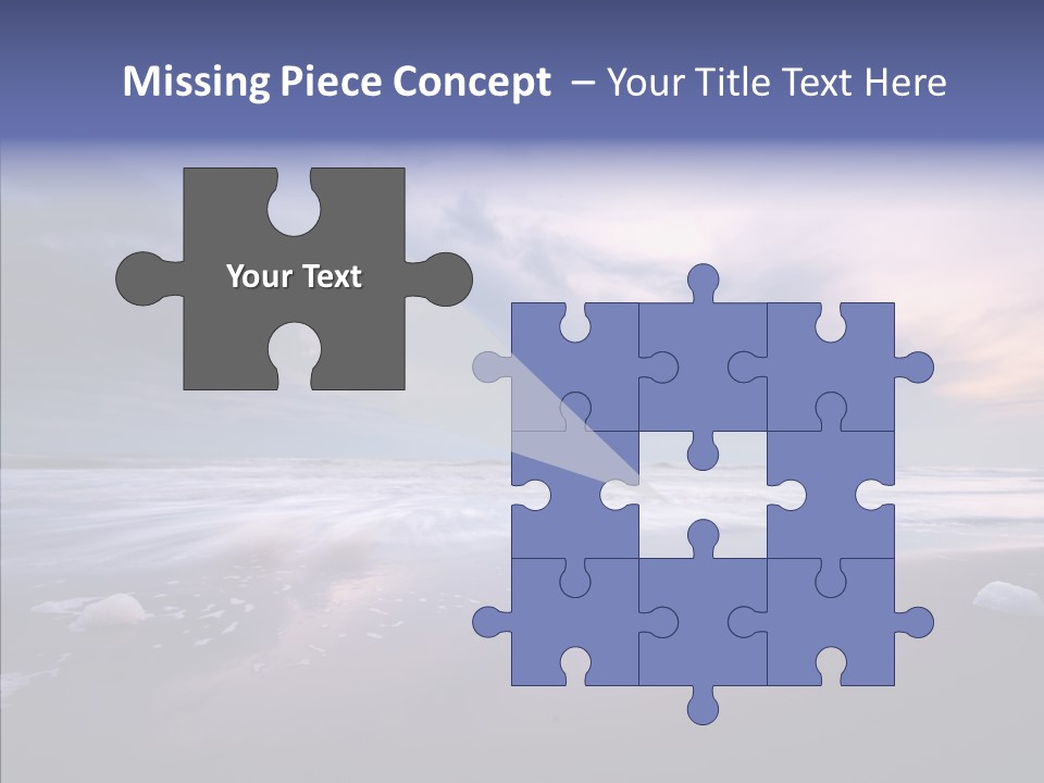 Shore Evening Color PowerPoint Template