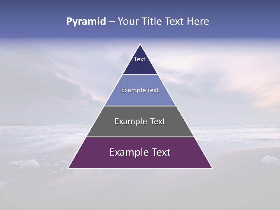 Shore Evening Color PowerPoint Template