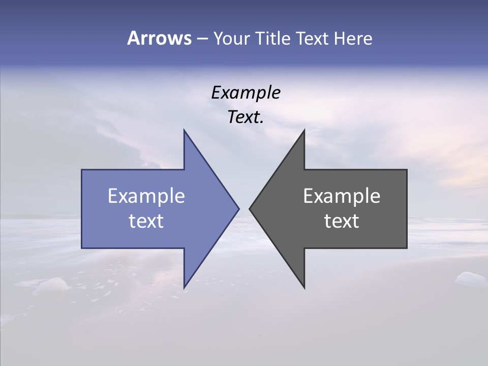 Shore Evening Color PowerPoint Template