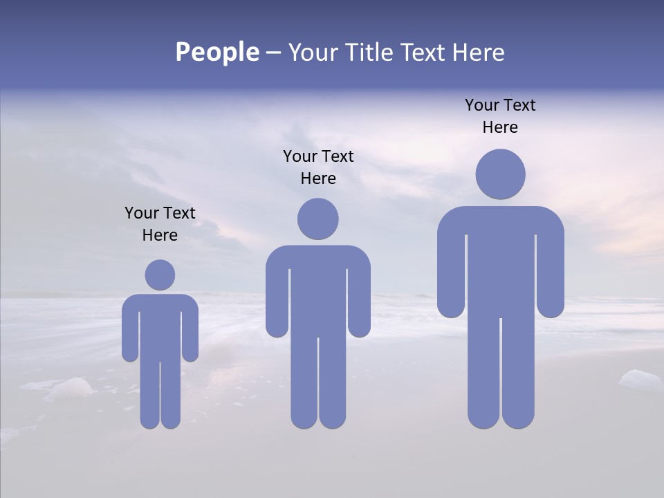 Shore Evening Color PowerPoint Template