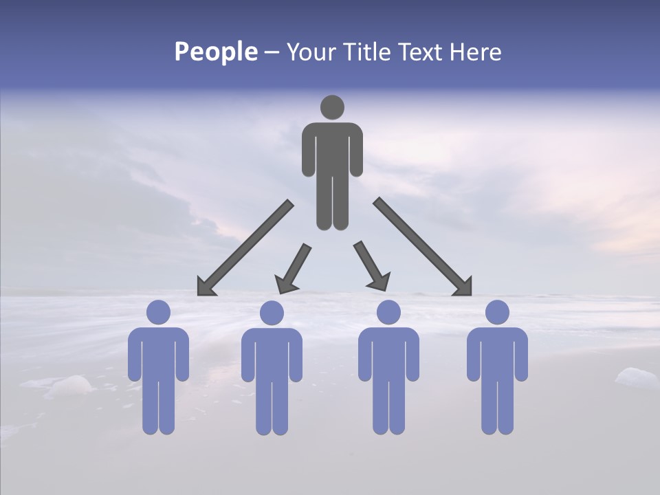 Shore Evening Color PowerPoint Template