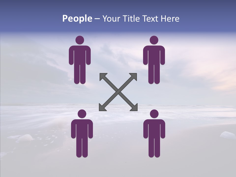 Shore Evening Color PowerPoint Template