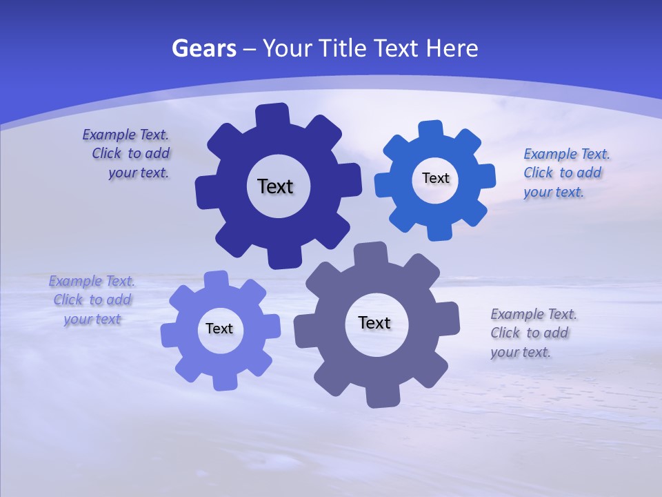 Night Weather Touristic PowerPoint Template
