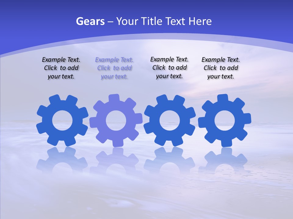 Night Weather Touristic PowerPoint Template